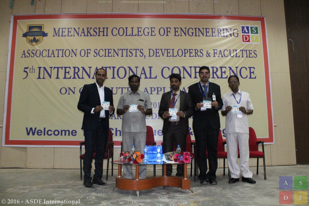 ASDF ICCA 2016 Meenakshi College of Engineering