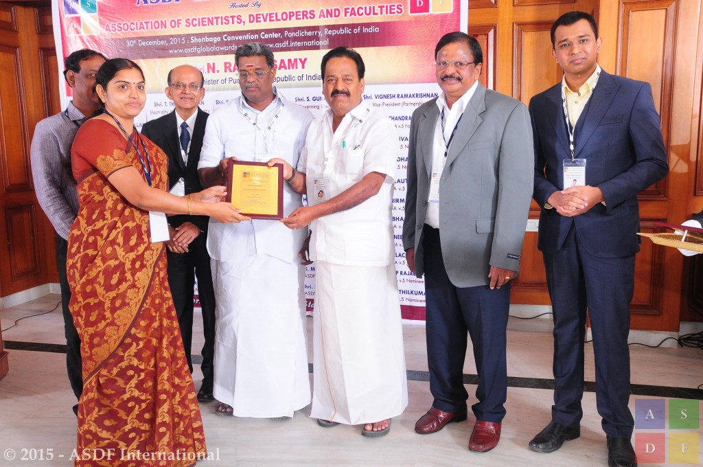 Deivasundari P at Awards 2015