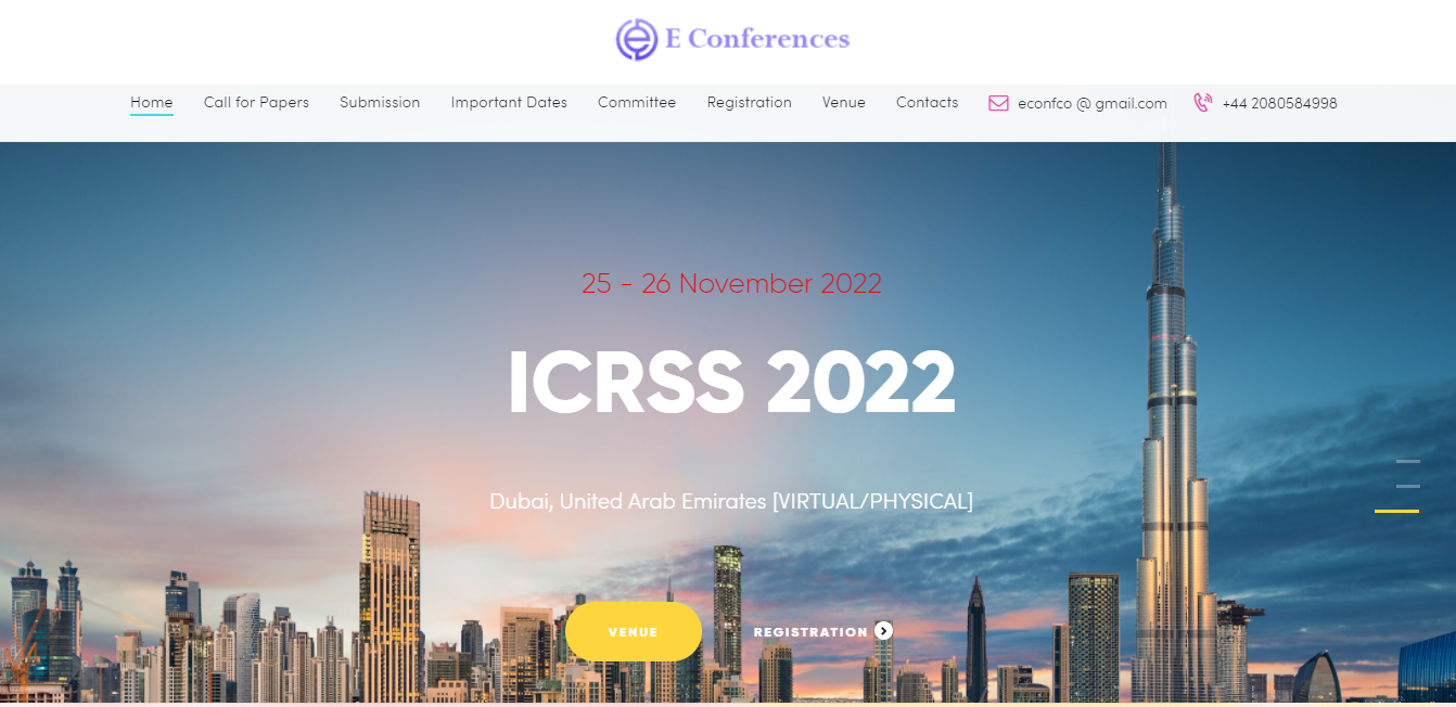 ICRSS 2022