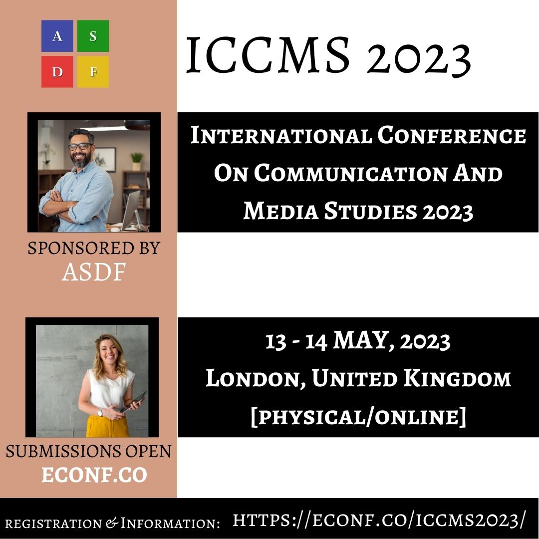 ICCMS 2023 - E CONF Part B