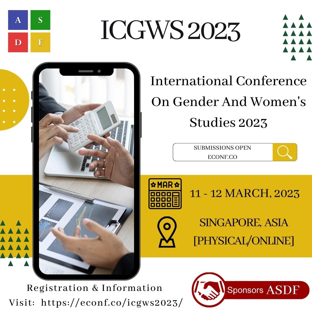 ICGWS 2023 - E Conference Part A