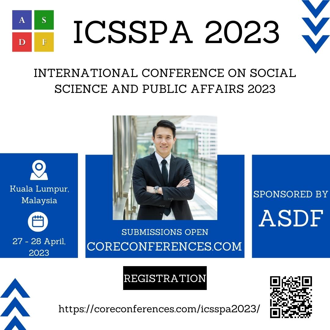 ICSSPA 2023 - Core Conf Part A